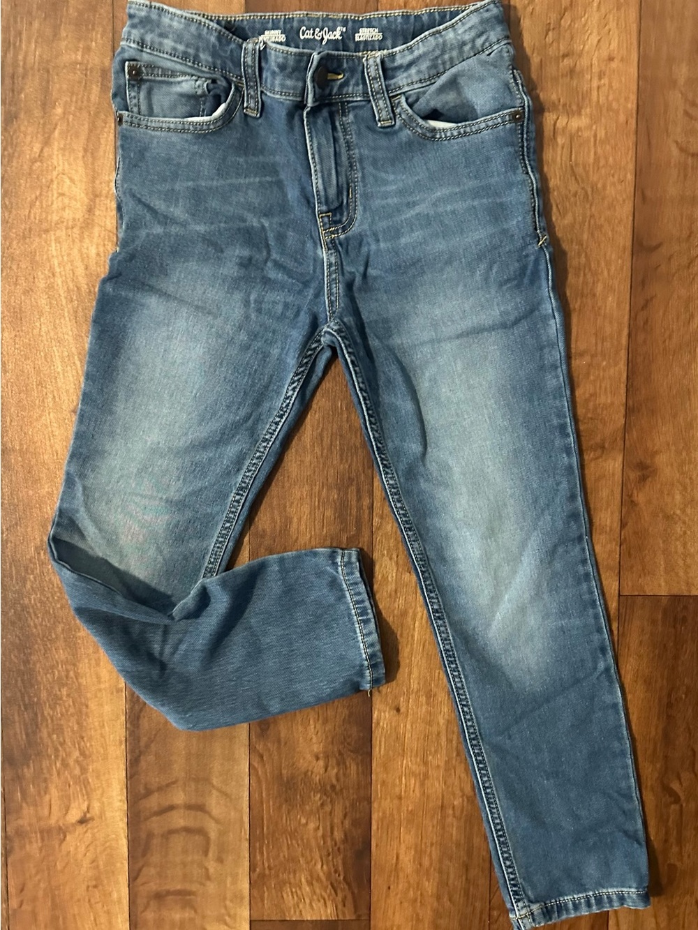 Cat & Jack Men’s Medium Blue Slim Straight Jeans